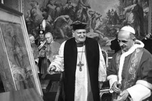 Archbishop Ramsey meeting Pope Paul VI (photo from httpdstp.rel.pl )