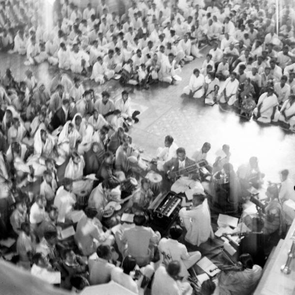 Inauguration service of Church of South India. Photo by Mark Kauffman (LIFE magazine)