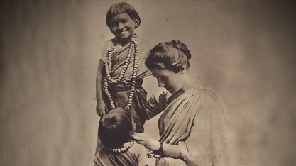 Amy Carmichael with children