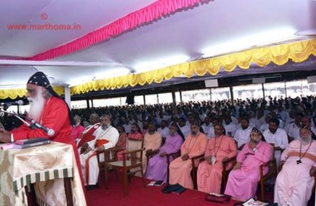 Opening day at the Maramon Convention - Photo Courtesy http://marthoma.in/maramon-convention 